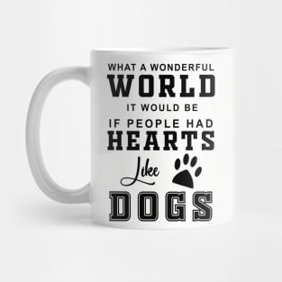 dogs hearts Mug